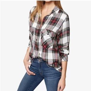 Plaid Button-Up